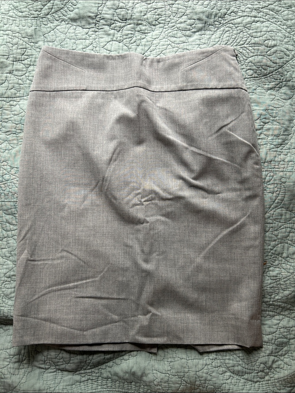 The Limited Heather Gray Pencil Skirt 2